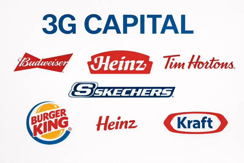 Who owns Skechers: 3G Capital portfolio of brands including Skechers, Burger King, Tim Hortons, Heinz, Kraft, and Budweiser