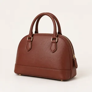 Dome-shaped bowling bag with double top handles