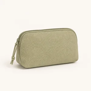 Soft zipper pouch for small personal items