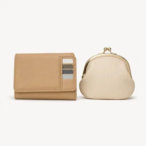 Small coin purse and wallet for cards and cash
