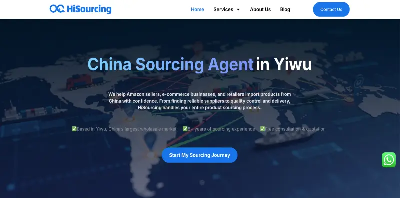 HiSourcing the Best Yiwu Sourcing Agent