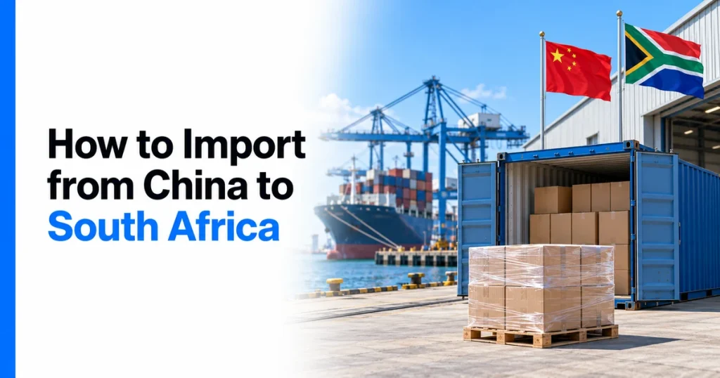 How to import from China to South Africa